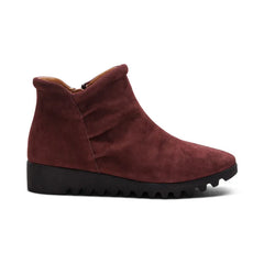 Zoey Slip-On Boot - Burgundy