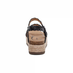 Julia Arch Support Platform Sandal - Black