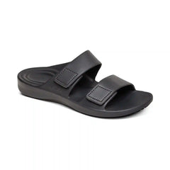 Milos Orthotic Men's Slides - Charcoal
