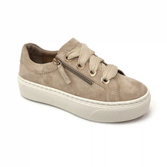 Aubrey Arch Support Platform Sneaker - Sand