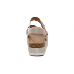 Aria Arch Support Platform Sandal - Champagne
