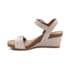 Naomi Platform Wedge - Off White