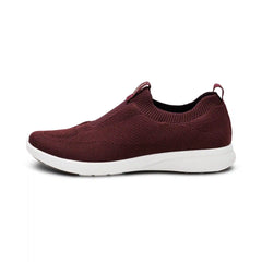 Felicity Knit Slip-On Sneaker - Burgundy