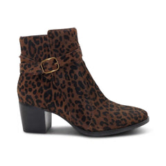 Rebecca Heel Boot - Leopard
