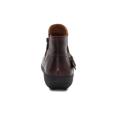 Leah Buckle Bootie - Cordovan
