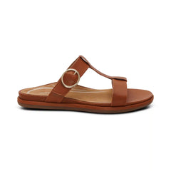 Blaire Adjustable Slide Sandal - Ginger