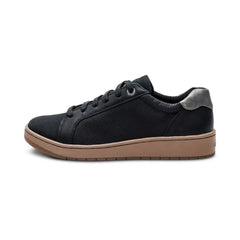 Michaela Lace-Up Sneaker - Black/Brown
