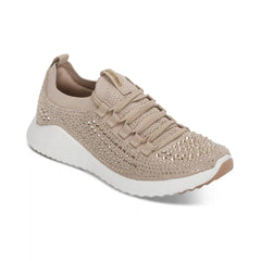 Carly Arch Support Sneaker - Tan Sparkle