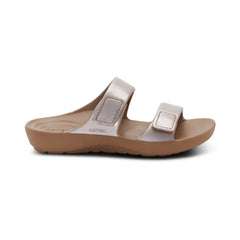 Kaia Two Band Slide - Champagne