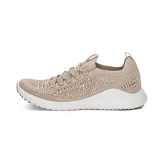 Carly Arch Support Sneaker - Tan Sparkle