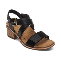 Kristin Arch Support Block Heel - Black