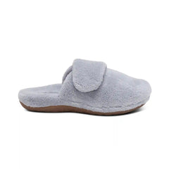 Mandy Closed Toe Slipper - Grey