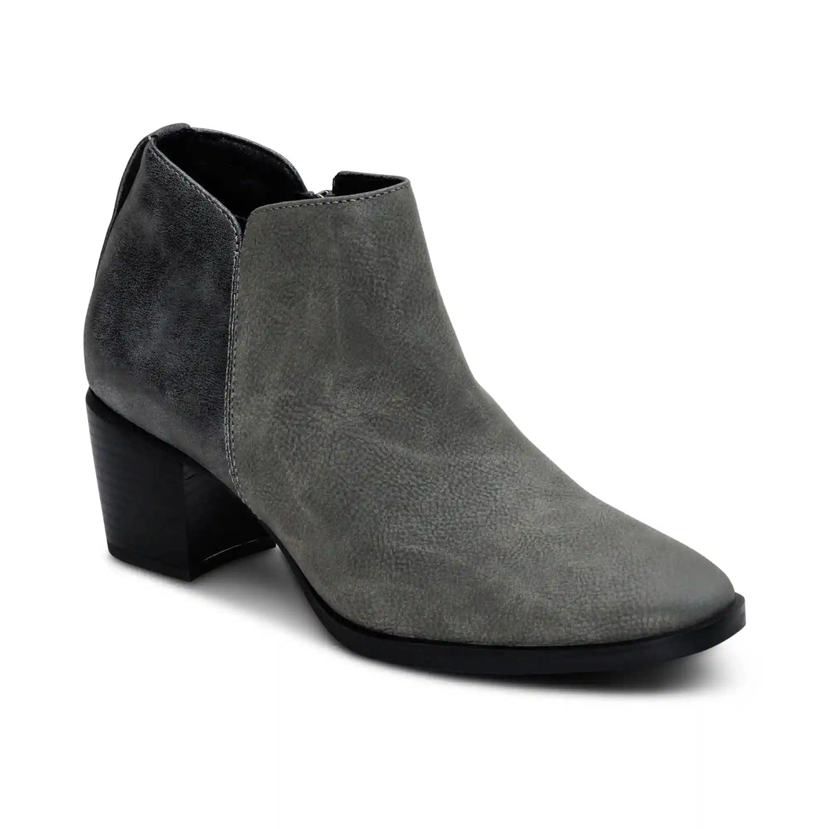 Victoria Short Bootie - Charcoal