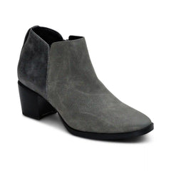 Victoria Short Bootie - Charcoal