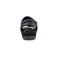 Maria Studded Quarter Strap - Jeweled Black