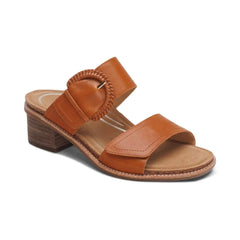 Tatiana Arch Support Heel - Cognac