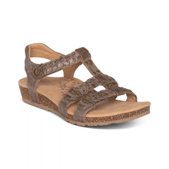 Reese Adjustable Gladiator Sandal - Taupe