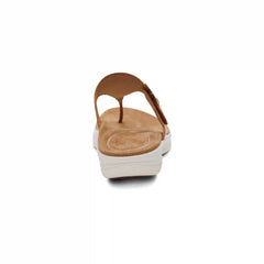 Donna Adjustable Thong Sandal - Cognac