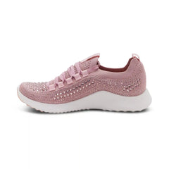 Carly Arch Support Sneaker - Pink Sparkle