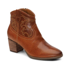 Reagan Ankle Boot - Cognac