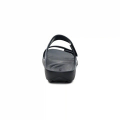 Kaia Two Band Slide - Black Gloss