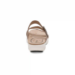 Jenny Adjustable Slide Sandal - Taupe