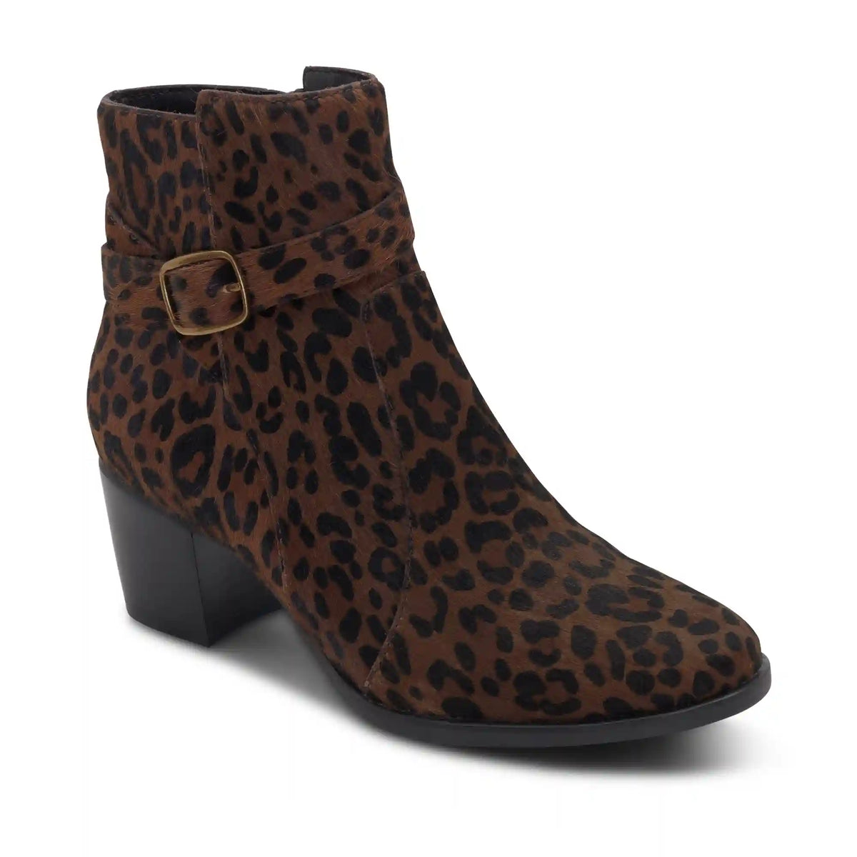 Rebecca Heel Boot - Leopard