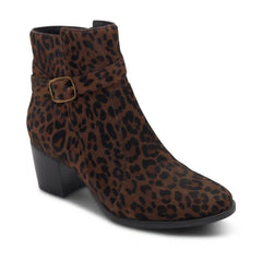 Rebecca Heel Boot - Leopard