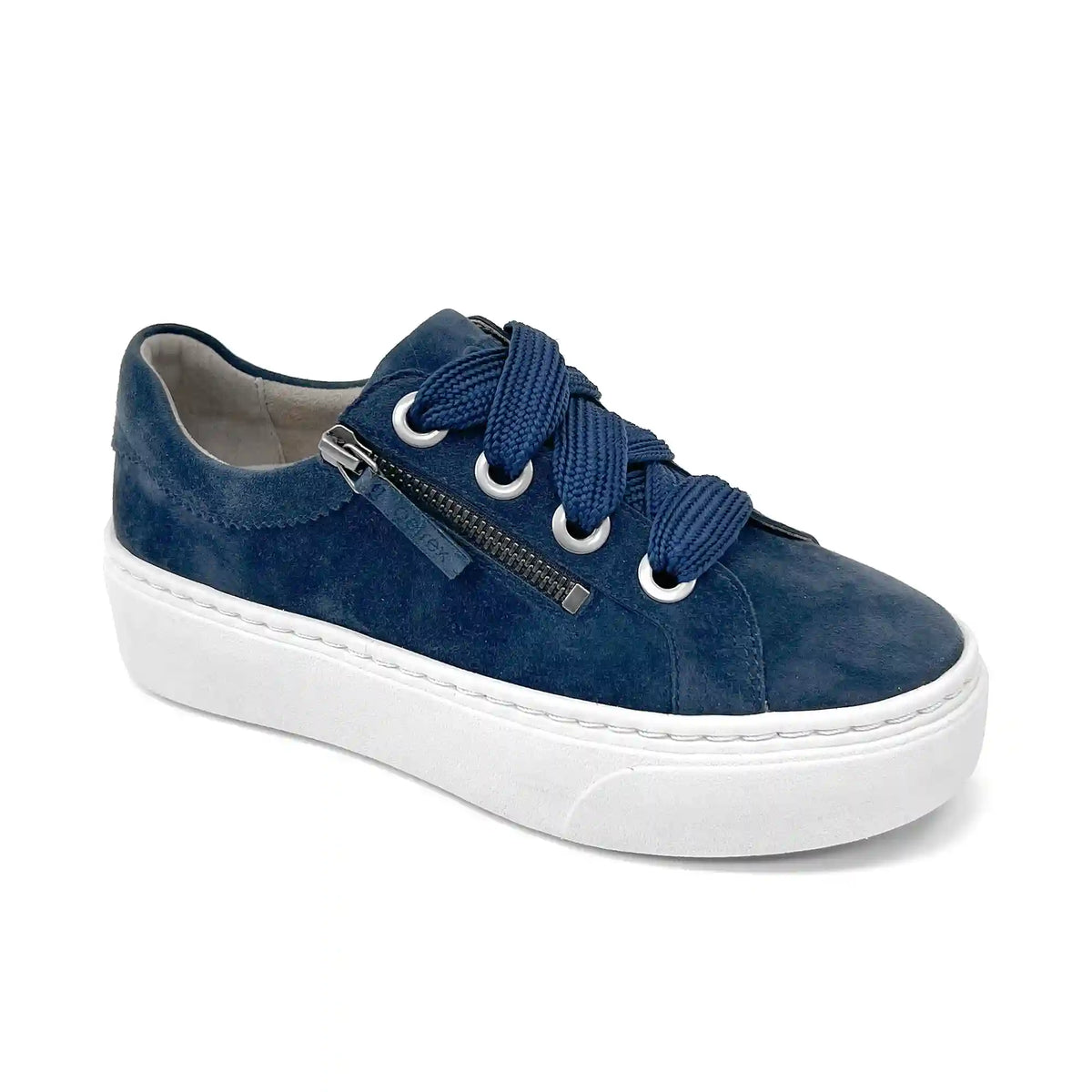 Aubrey Arch Support Platform Sneaker - Navy