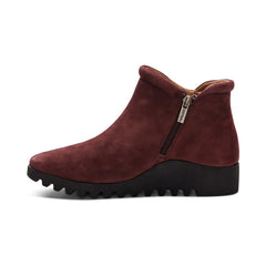 Zoey Slip-On Boot - Burgundy