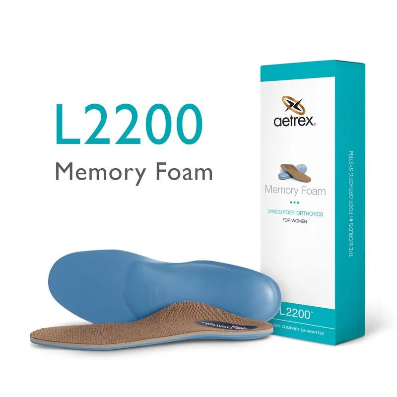 Women's Memory Foam Orthotics - Insole for Extra Cushioning