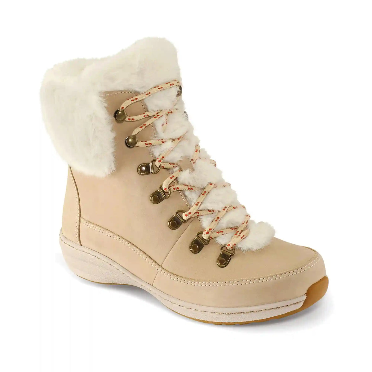Jodie Fur Winter Boot - Ivory