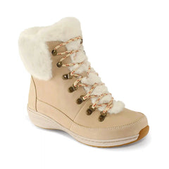 Jodie Fur Winter Boot - Ivory