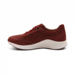 Serena Arch Support Sneaker - Burgundy