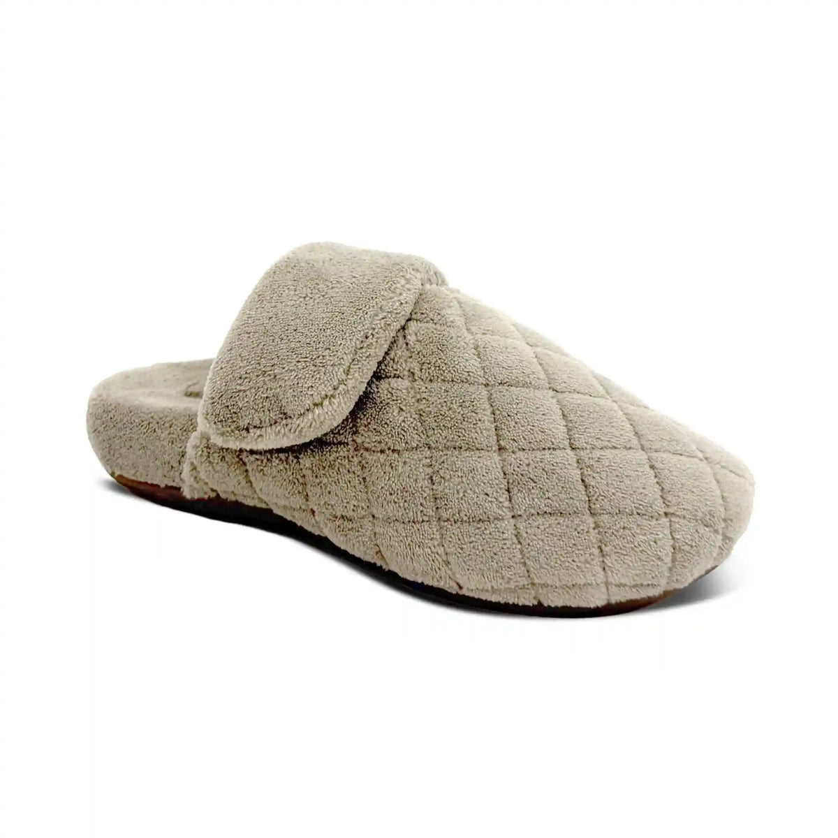 Maya Closed Toe Slipper - Coffee