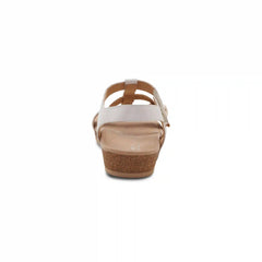 Veronica Arch Support Sandal - Tan White Multi