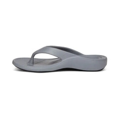 Maui Orthotic Women's Flips - Matte Grey