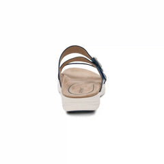 Jenny Adjustable Slide Sandal - Navy