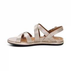 Piper Arch Support Strap Sandal - Champagne