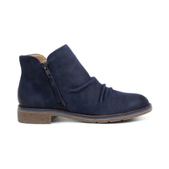 Mila Low Boot - Navy
