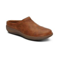 Ingrid Slip-On Clog - Cognac