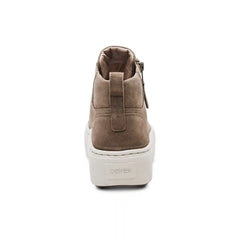Gianna Arch Support Platform Sneaker - Taupe