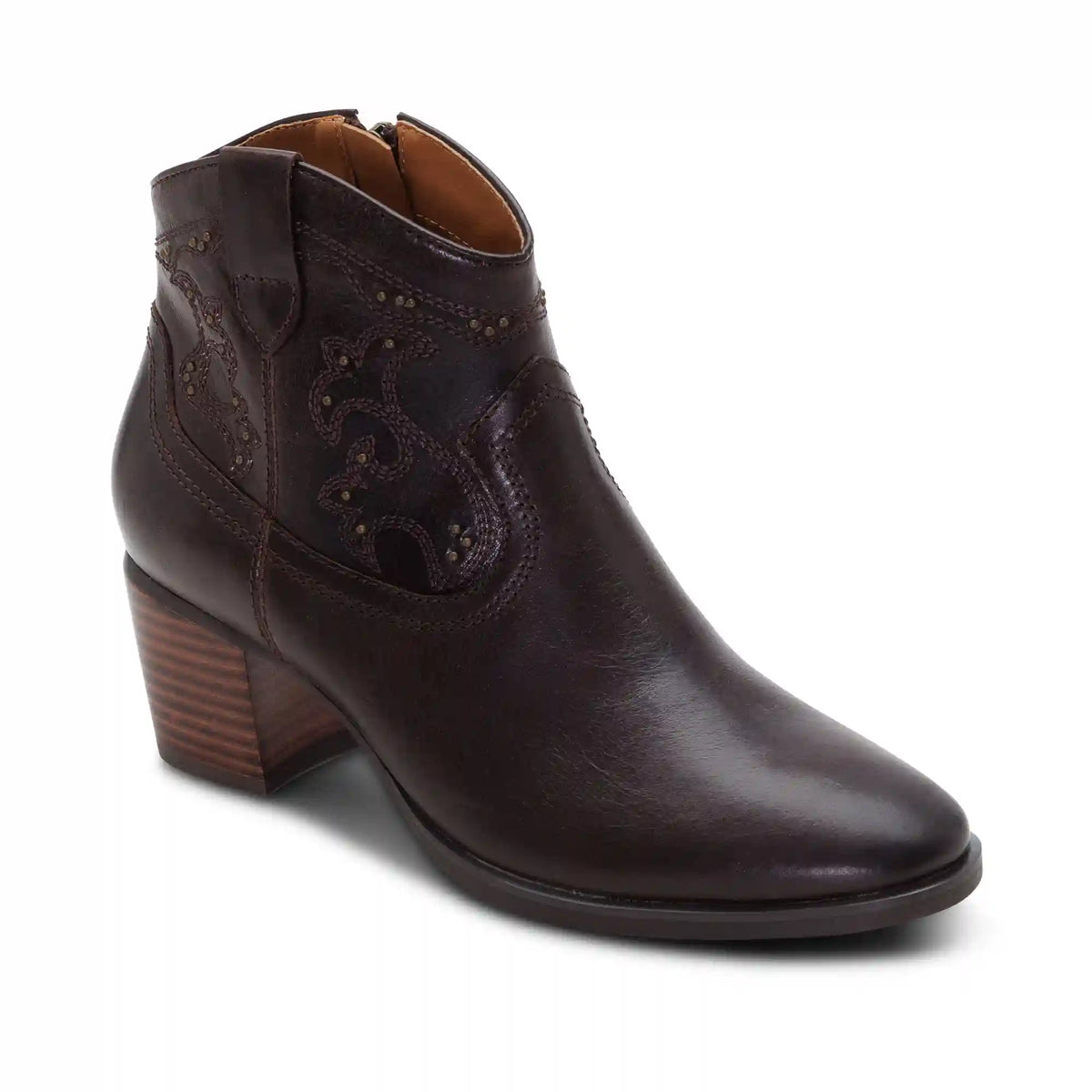 Reagan Ankle Boot - Dark Brown