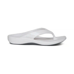 Maui Orthotic Women's Flips - Glossy White