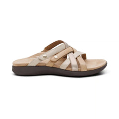 Kasey Adjustable Slide Sandal - Off White
