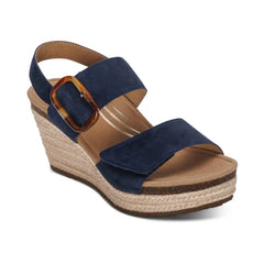 Ashley Arch Support Wedge - Navy