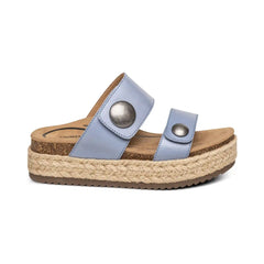 Sofie Platform Sandal - Blue