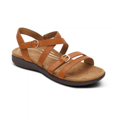 Hadley Adjustable Quarter Strap Sandal - Ginger