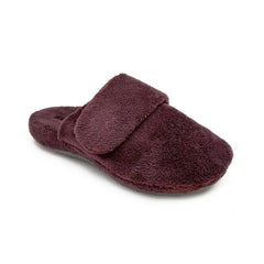 Mandy Closed Toe Slipper - Wine