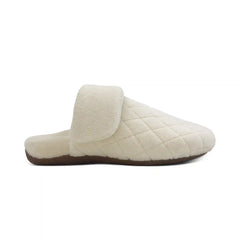 Maya Closed Toe Slipper - Ivory